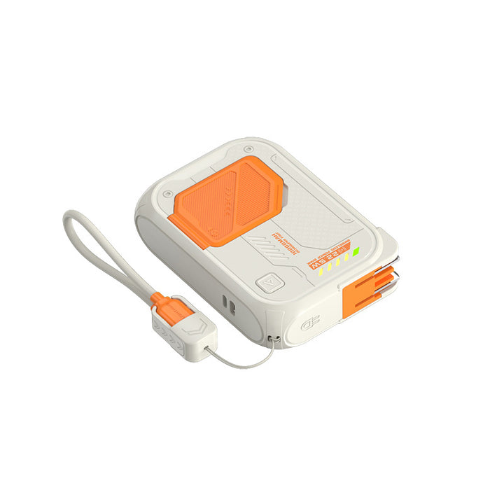 Multifunctional power bank with integrated charging cable Stornfield