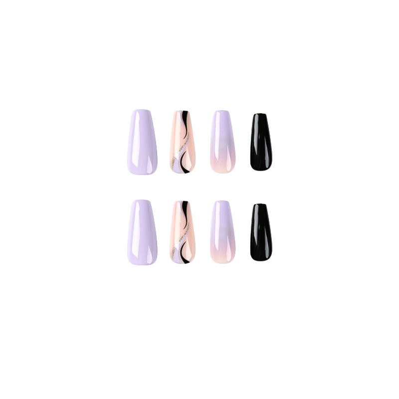 Artistic Nail Extensions in Elegant Design Stornfield