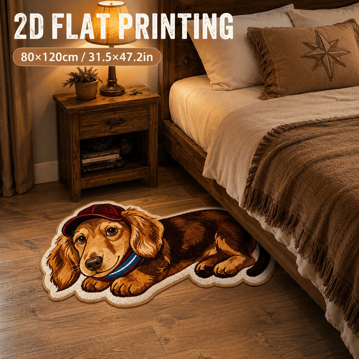 Cute Sheep-Shaped Bath Mat