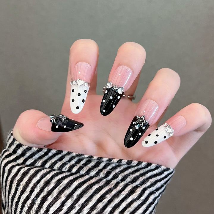 Elegant Decorative Press-On Nail Extensions Stornfield