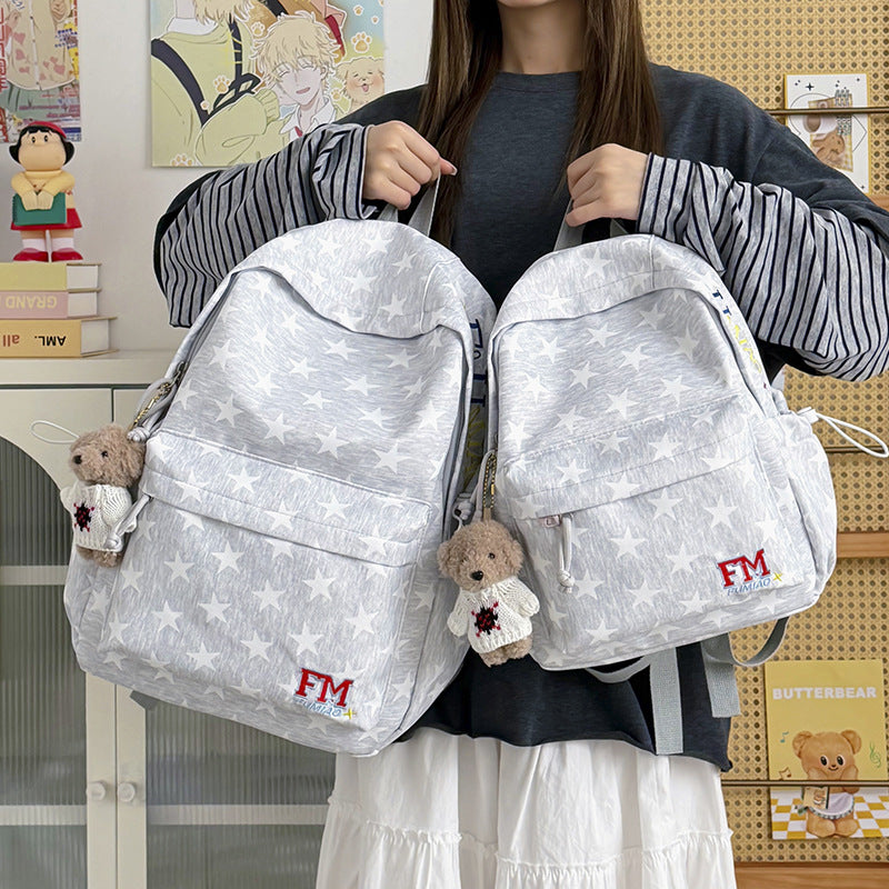 Fun Star-Patterned Casual Backpack Stornfield