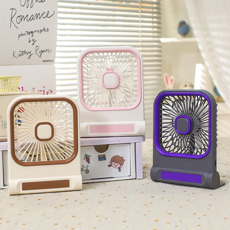 Women's portable mini fan with charming cat design Stornfield