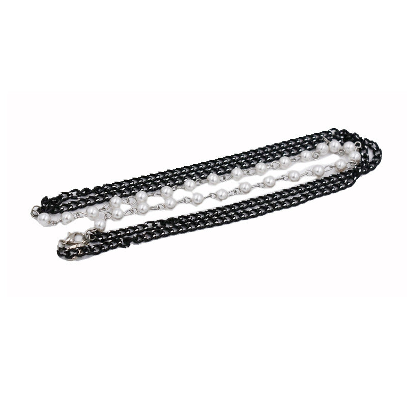 Elegant Pearl-Embellished Eyewear Chain Stornfield