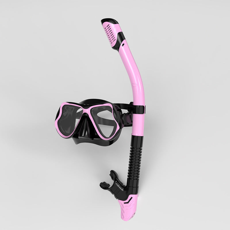Snorkel mask with ergonomic fit and innovative breathing technology Stornfield