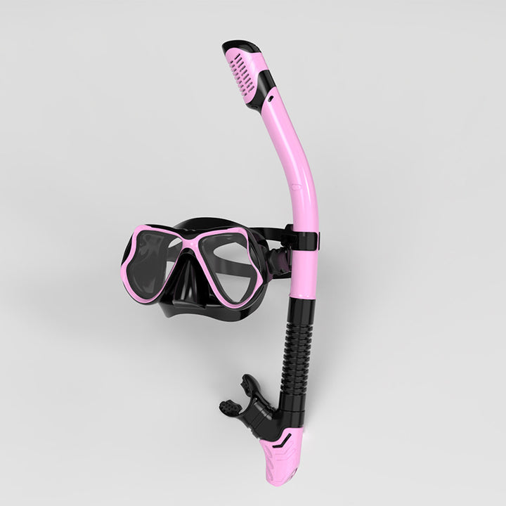 Snorkel mask with ergonomic fit and innovative breathing technology Stornfield