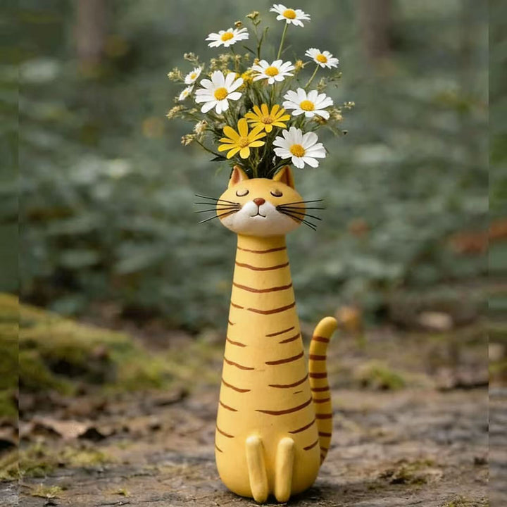 Decorative cat figurine in elegant style Stornfield