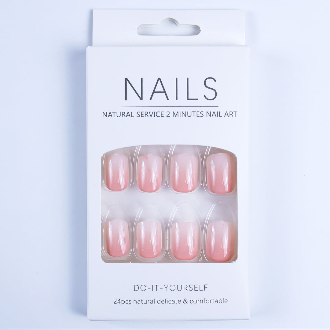 High quality artificial nails in elegant ombre style Stornfield