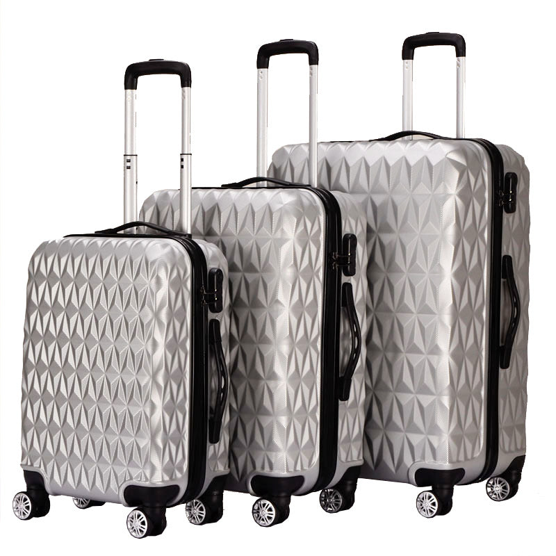 Unisex Textured Hard Shell Cabin Suitcase Stornfield