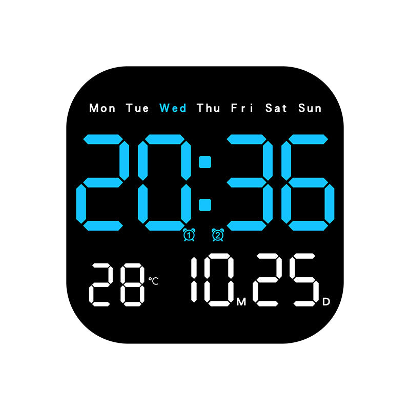 Digital Multi-Function Alarm Clock with Temperature and Date Display Stornfield