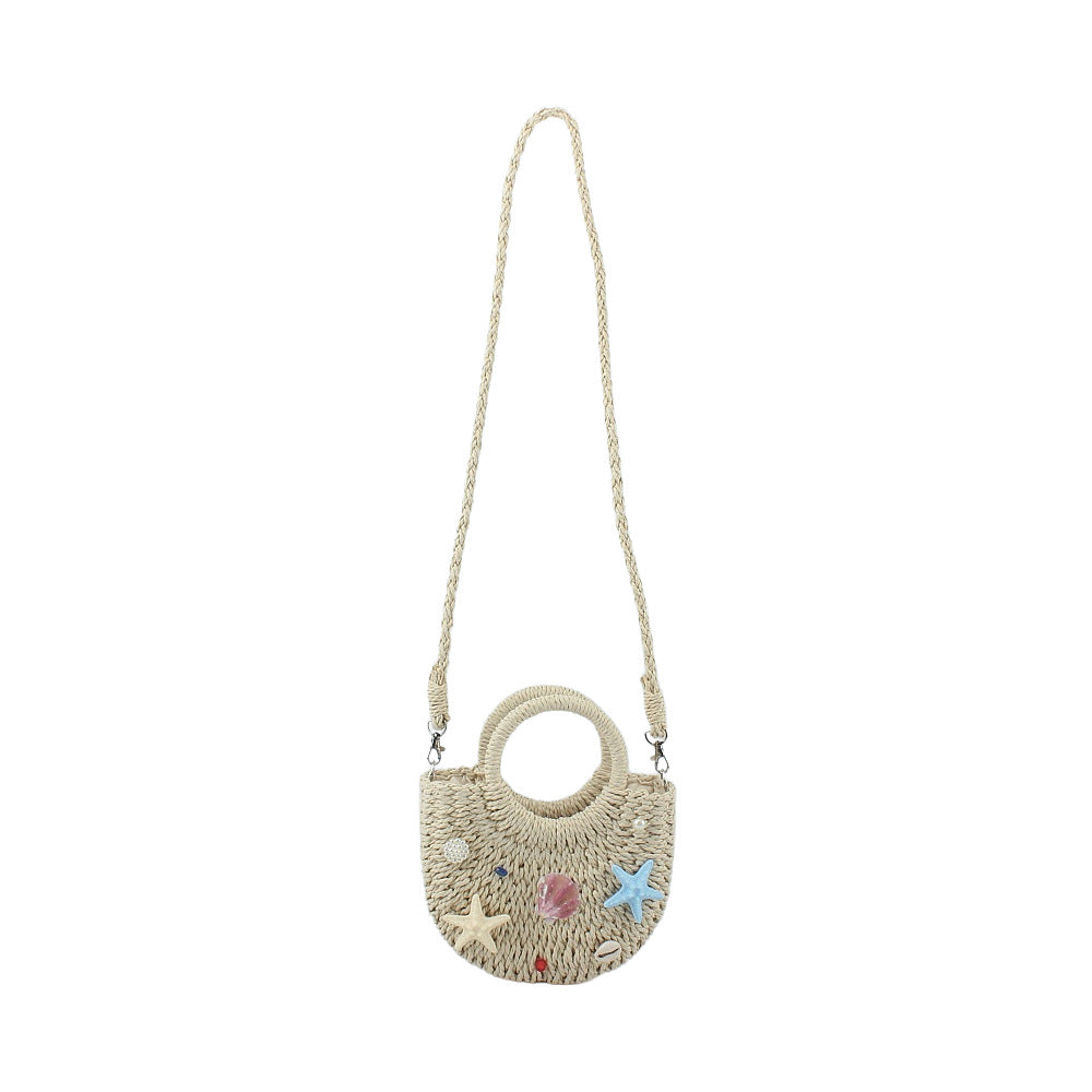 Handmade beach bag with maritime decor Stornfield