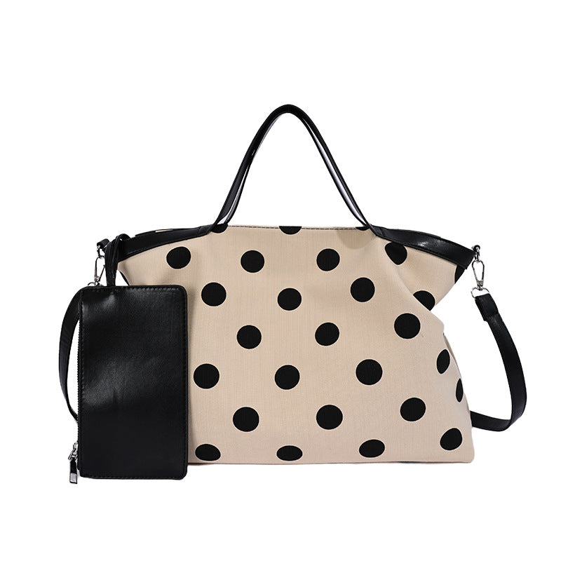 Polka Dot Multifunctional Tote Bag Stornfield