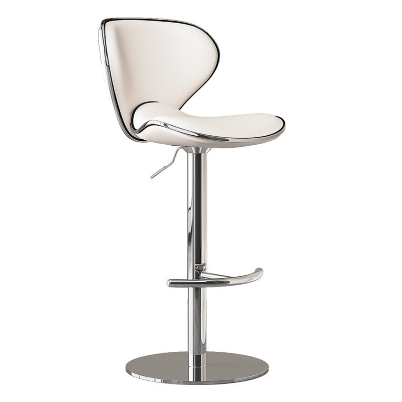 Height-adjustable cocktail stool with ergonomic seat surface Stornfield