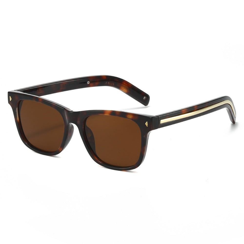 Retro-Inspired Flat Frame Sunglasses Stornfield