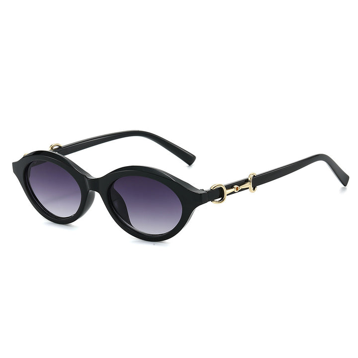Fashionable Retro Oval Sunglasses Stornfield