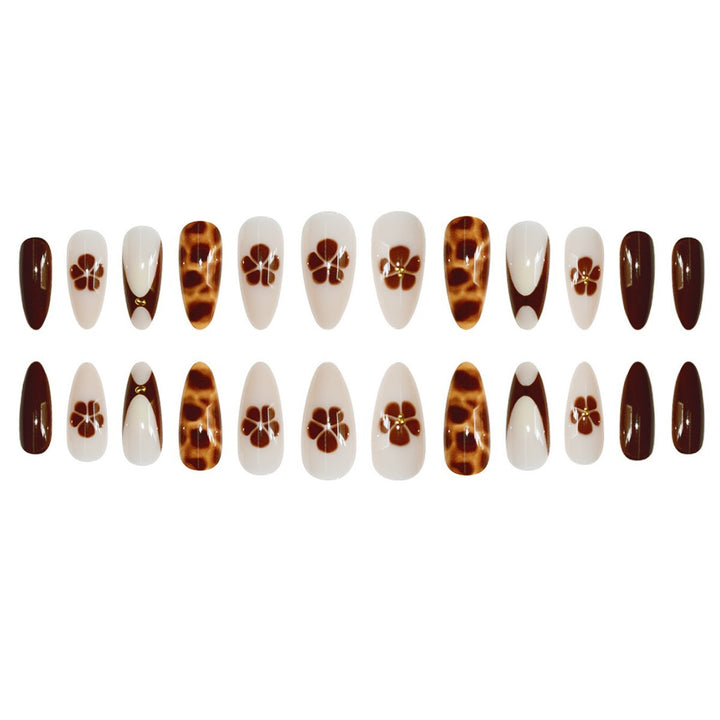 Artistic Graphic Press-On Nails Stornfield