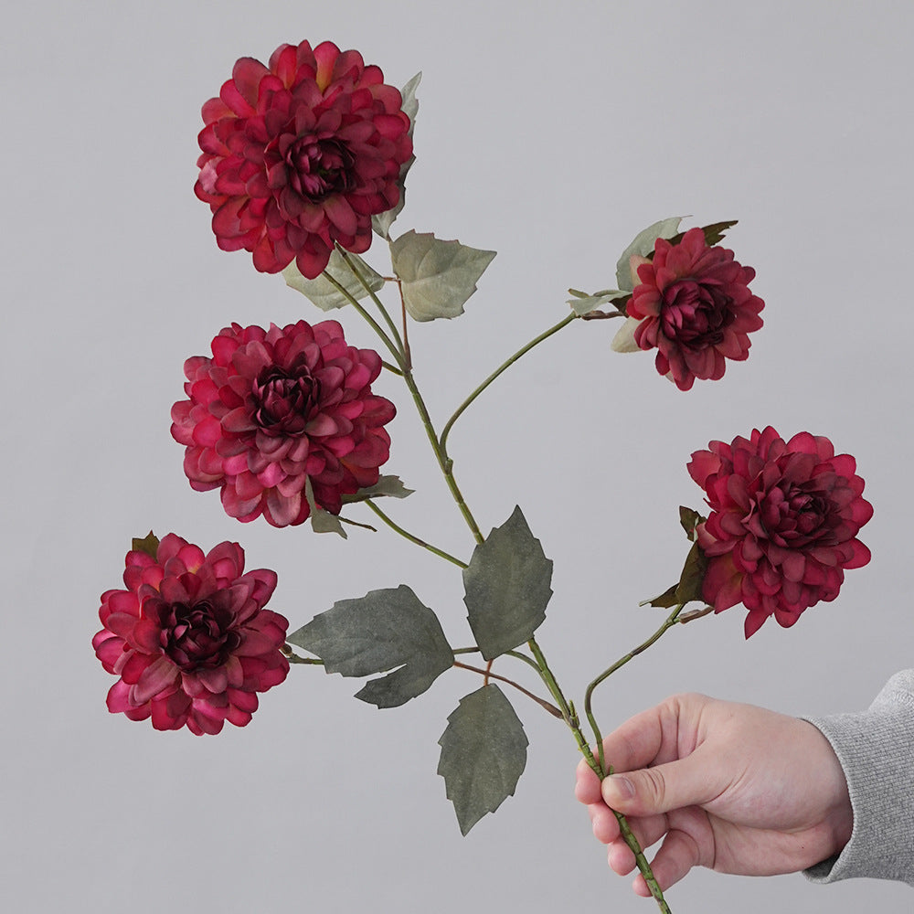 Faux Dahlia Stem