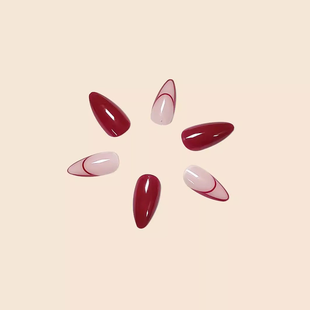Artistic Long Stiletto Nail Enhancements