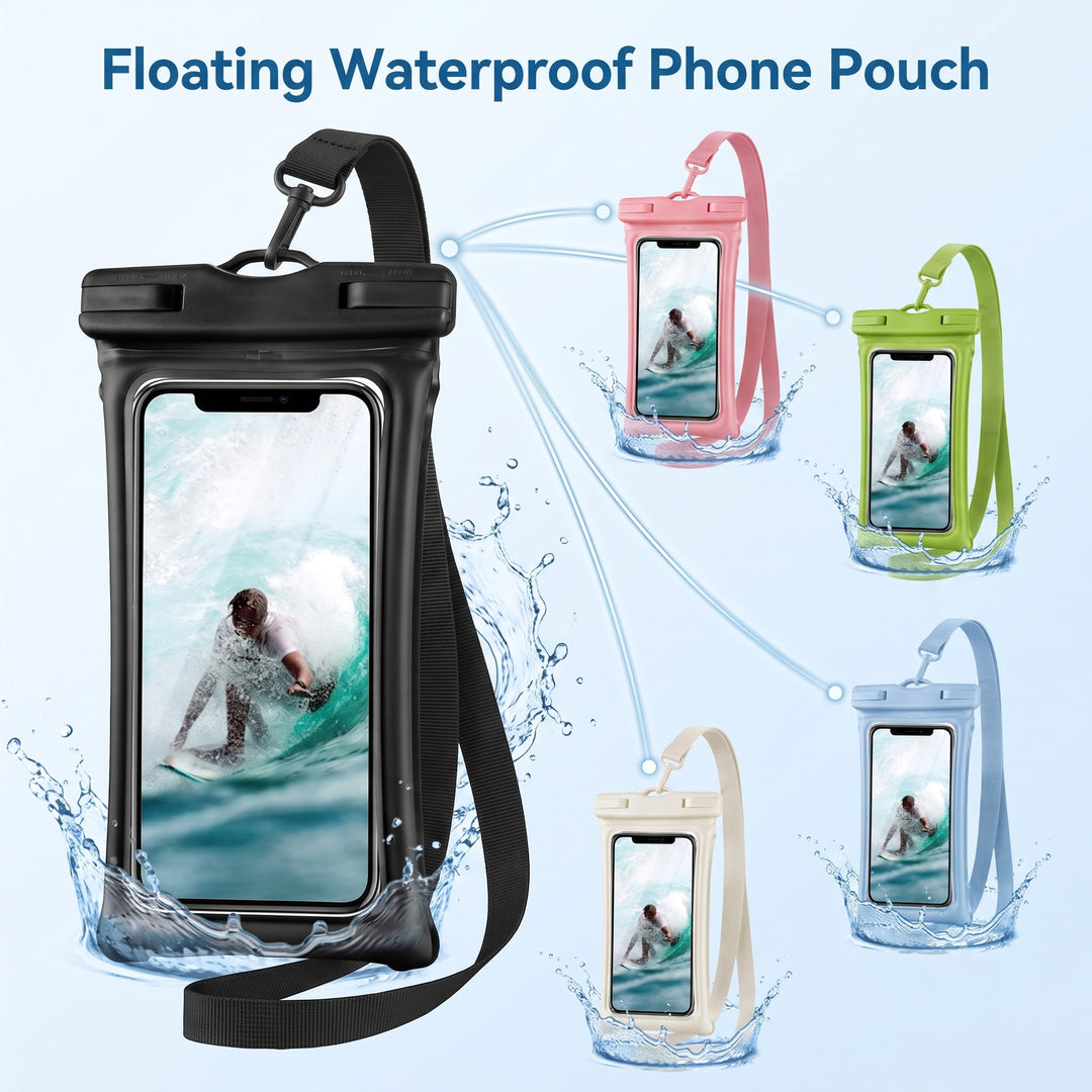Waterproof smartphone holder with carrying strap Stornfield