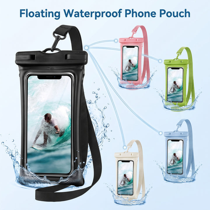 Waterproof smartphone holder with carrying strap Stornfield