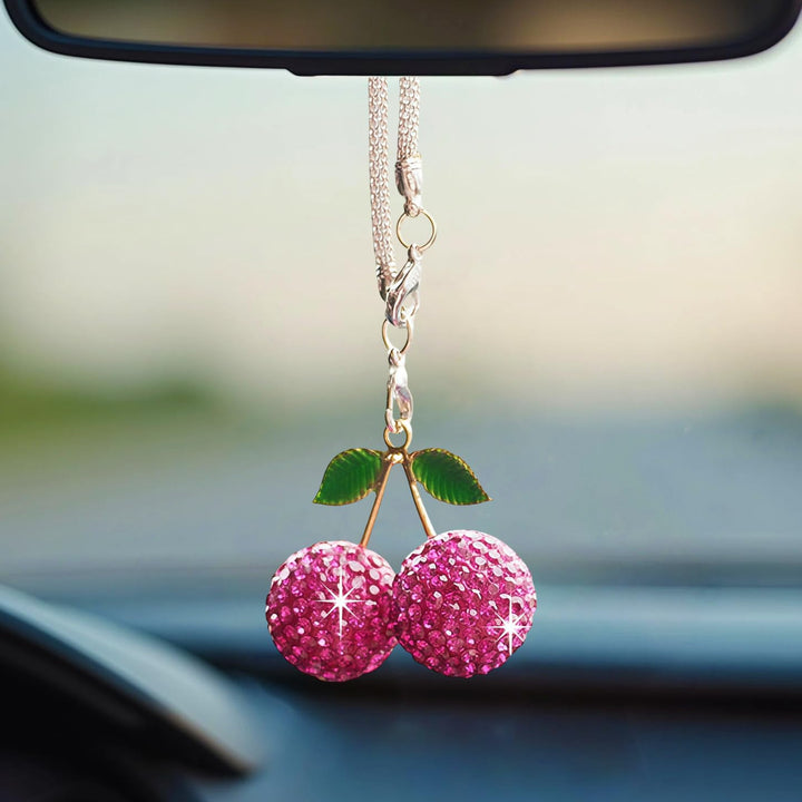 Sparkling Cherry Pendant Necklace Stornfield