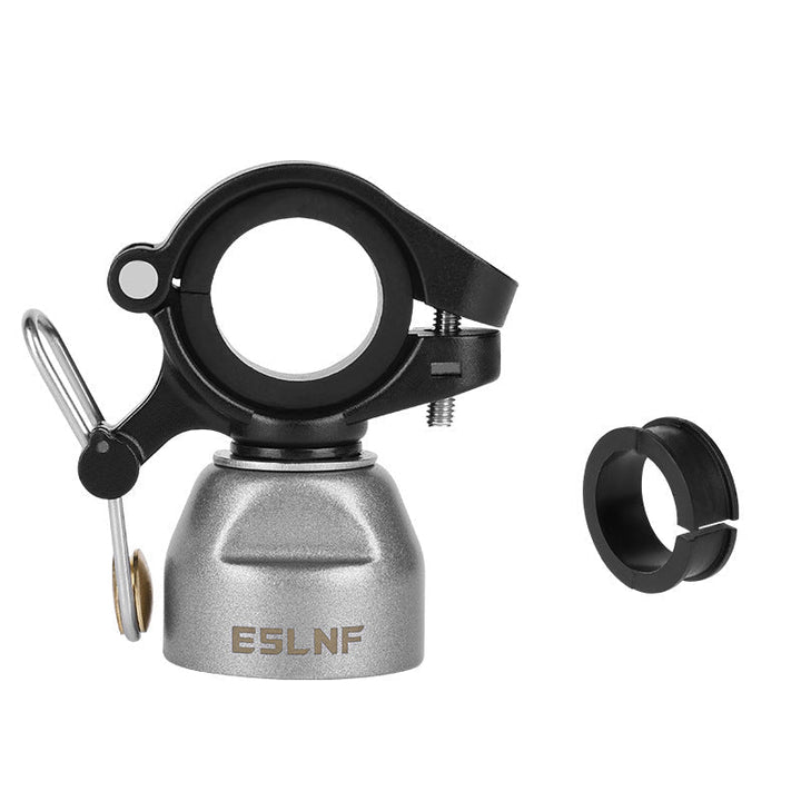 adjustable clamp bicycle bell mount with quick release and universal shim Stornfield