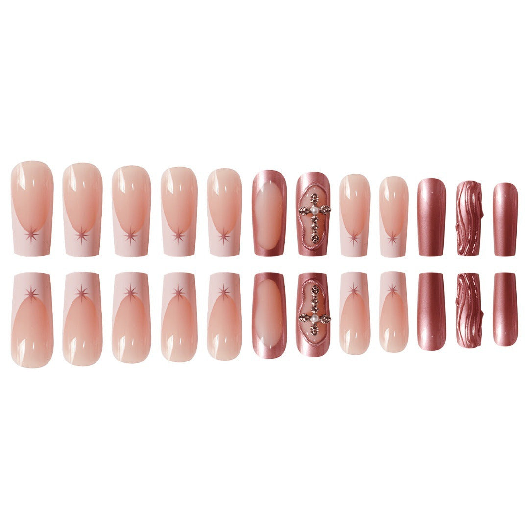 Glamorous Artistry Press-On Nail Set Stornfield