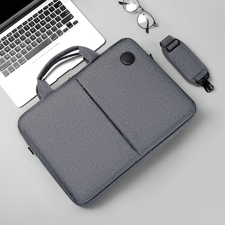 Elegant Laptop Bag with Adjustable Shoulder Strap and Padded Interior Compartment Stornfield