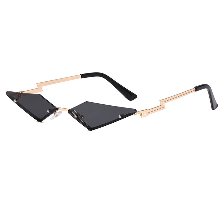 Women's geometric designer sunglasses with innovative frame Stornfield