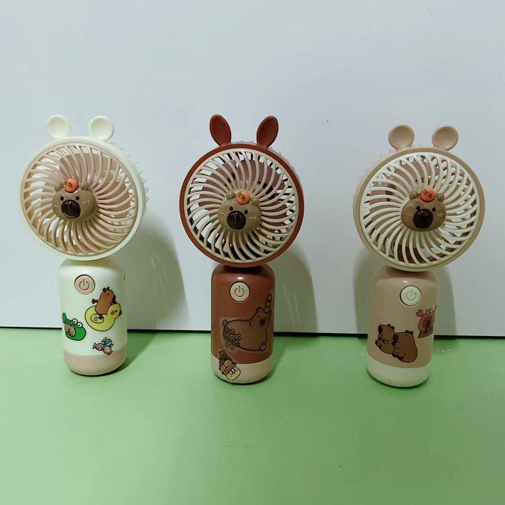 Unisex Portable Hand Fan in Cute Animal Design Stornfield