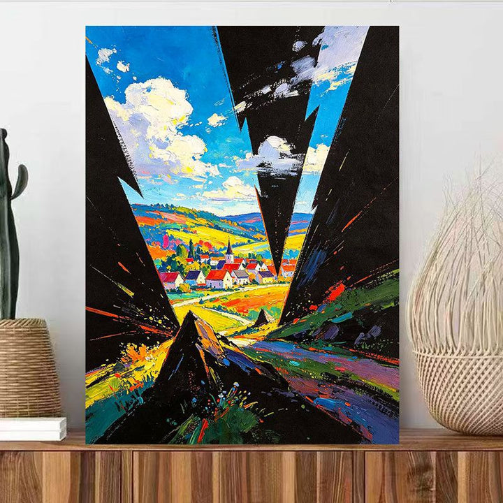 Landscape Inspired Abstract Wall Art Stornfield