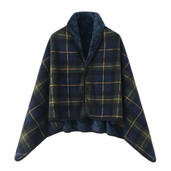Ladies' wrap blanket made of cozy wool blend Stornfield