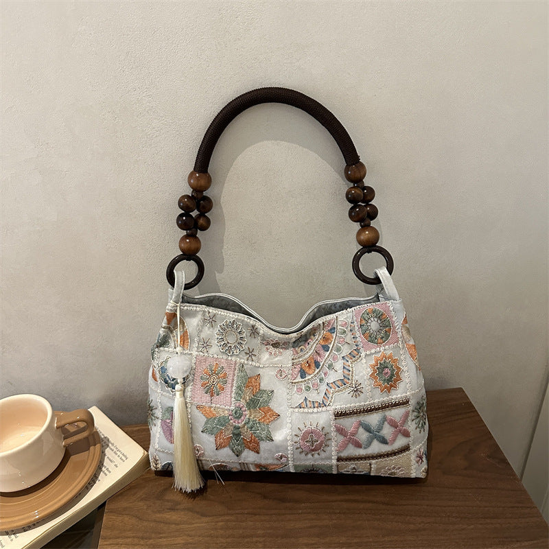 Artistic Patchwork Handbag