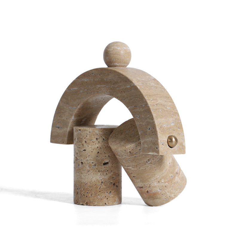Decorative Abstract Stone Sculpture
