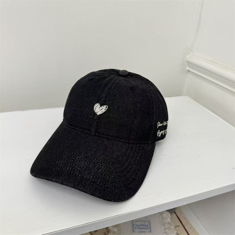 Women's Casual Embroidered Denim Baseball Cap Stornfield