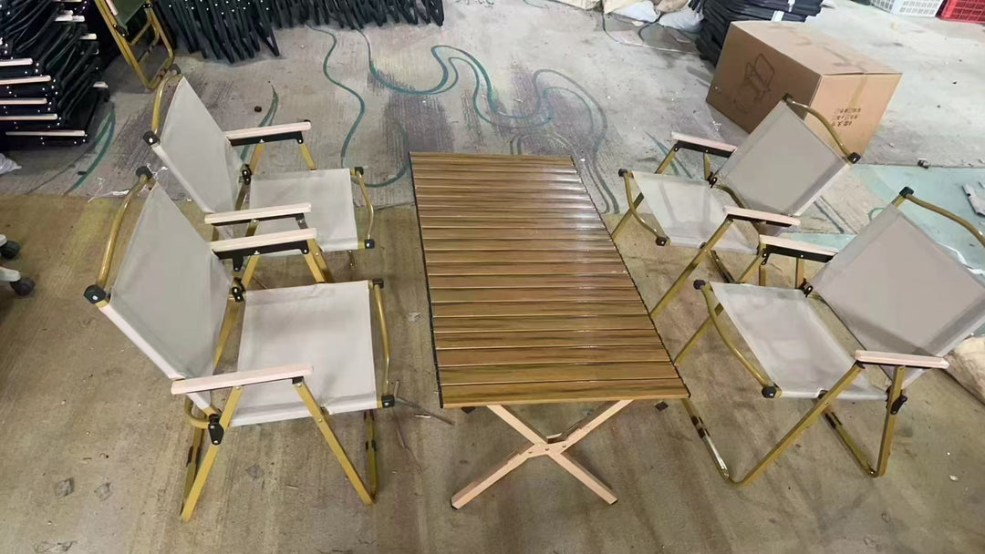 Portable Camping Table and Chair Set Stornfield