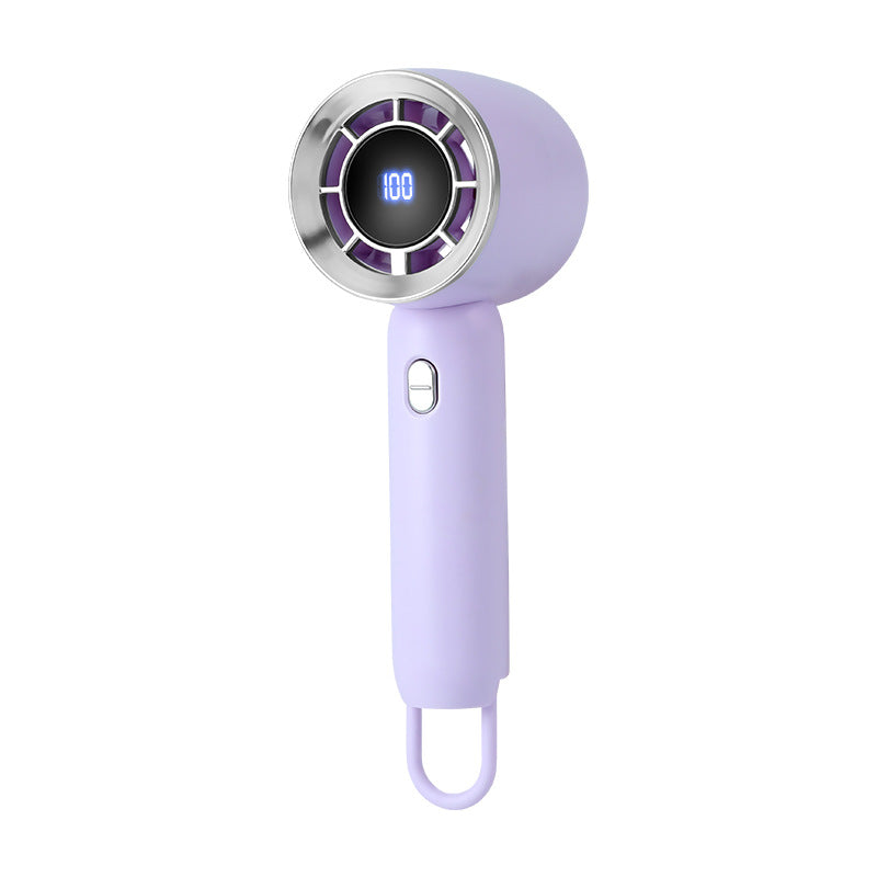 Ladies portable mini high-speed fan with digital display Stornfield