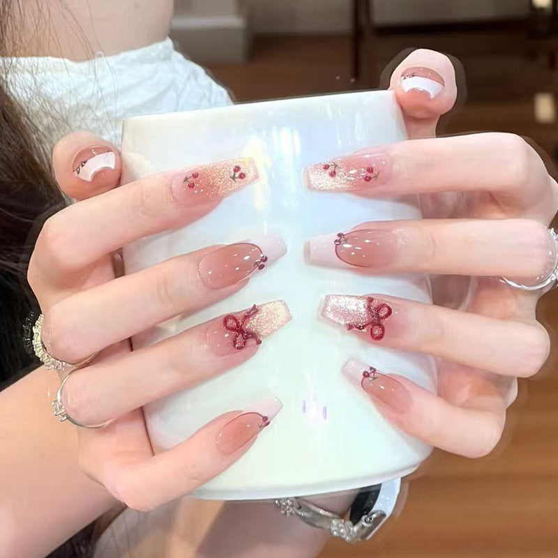 Decorative Glittery Press-On Nail Tips Stornfield