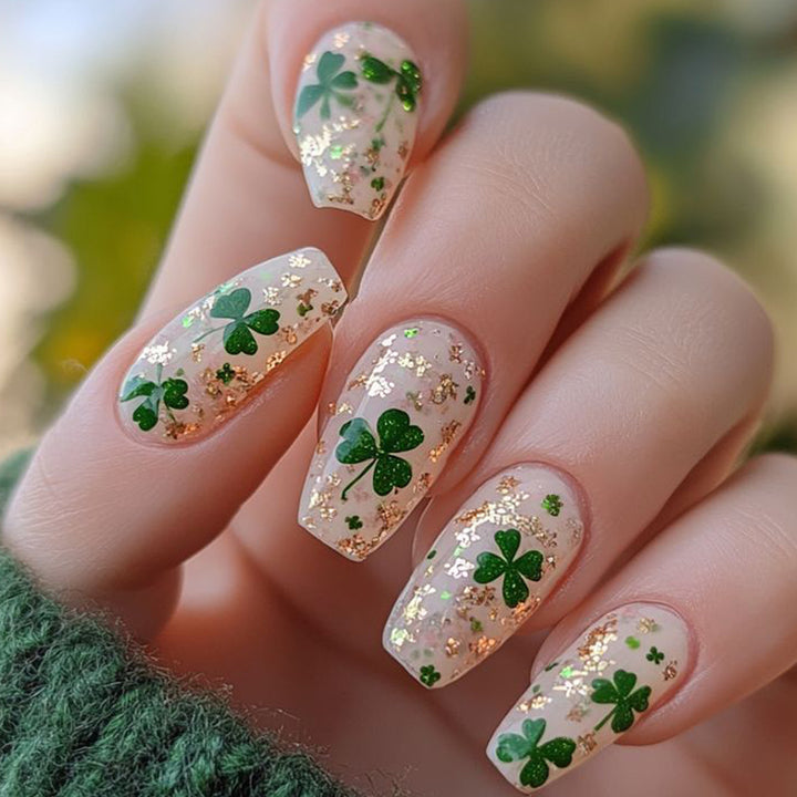 Shamrock-Themed Nail Art Kit Stornfield