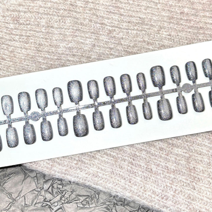 Glamorous Glitter-Infused Press-On Nail Set