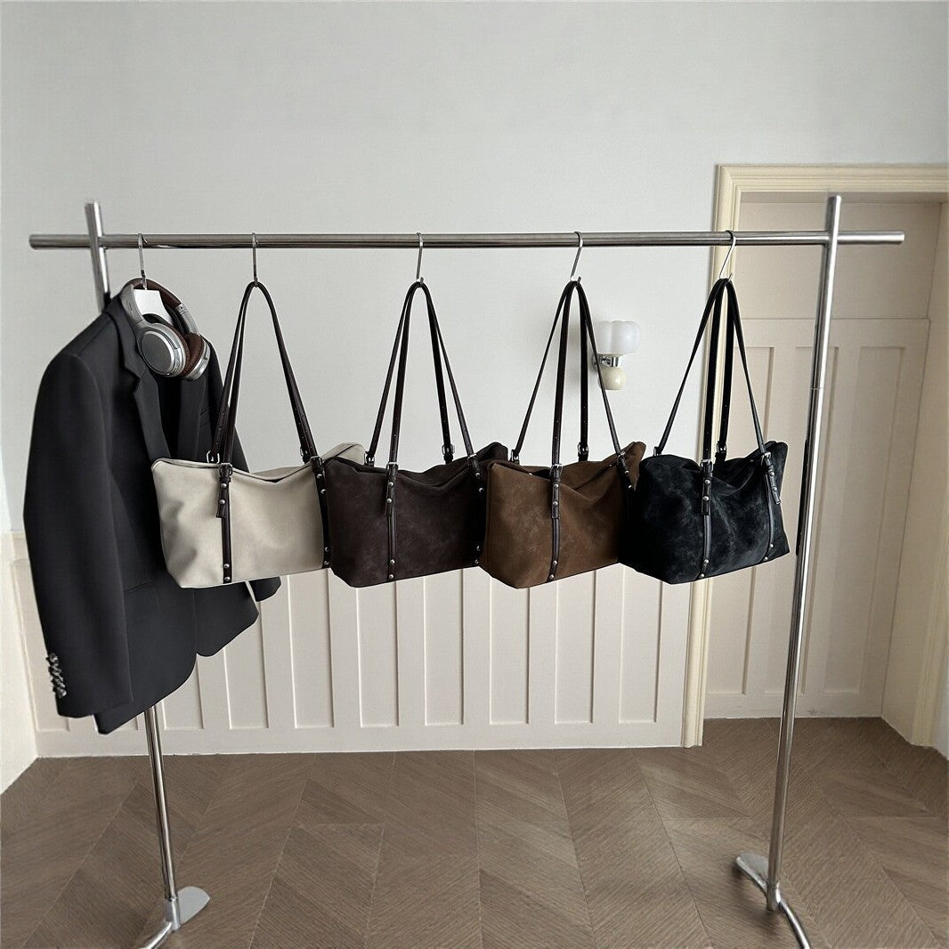 Elegant Suede Tote Bag