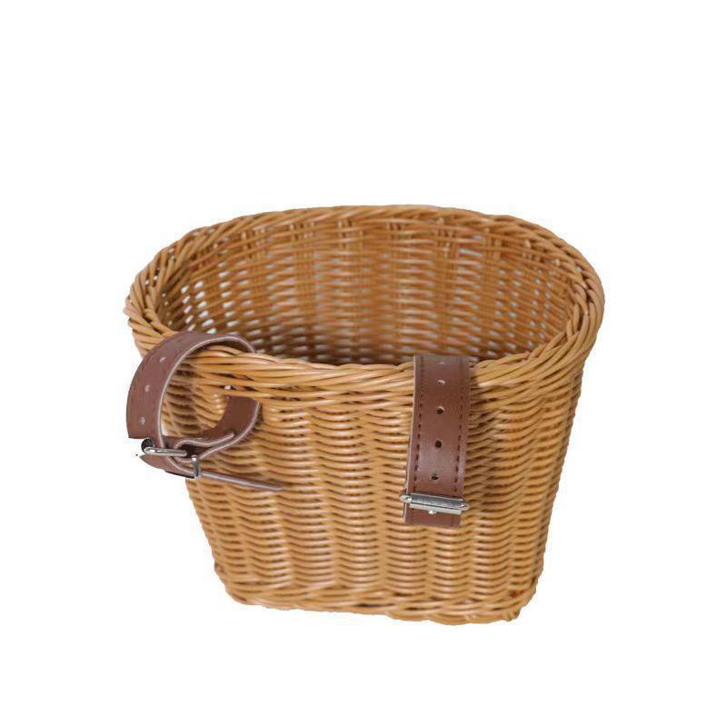 Handcrafted Woven Scooter Storage Basket Stornfield