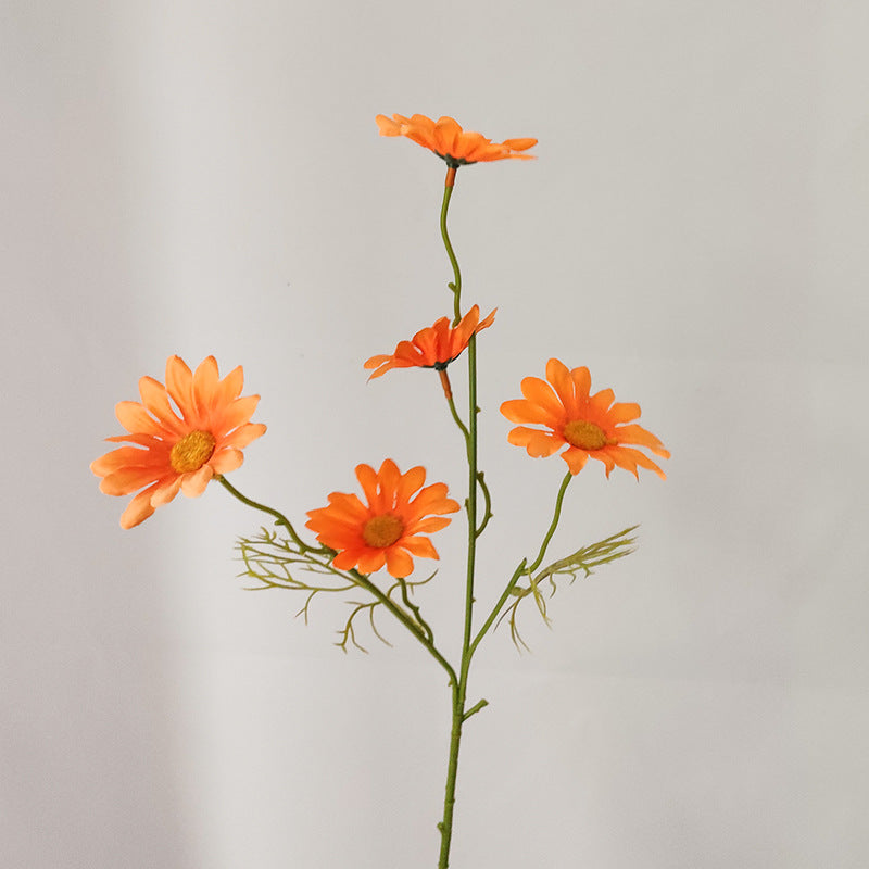 Lifelike Yellow Floral Stem
