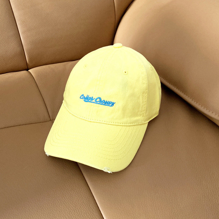 Women's Casual Distressed Cotton Baseball Cap Stornfield