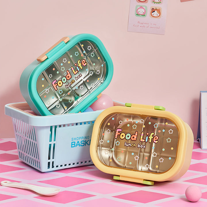 Multi-Compartment Food Storage Lunch Box