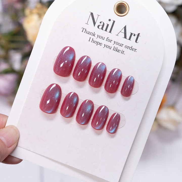 Sparkling Ombre Press-On Nails