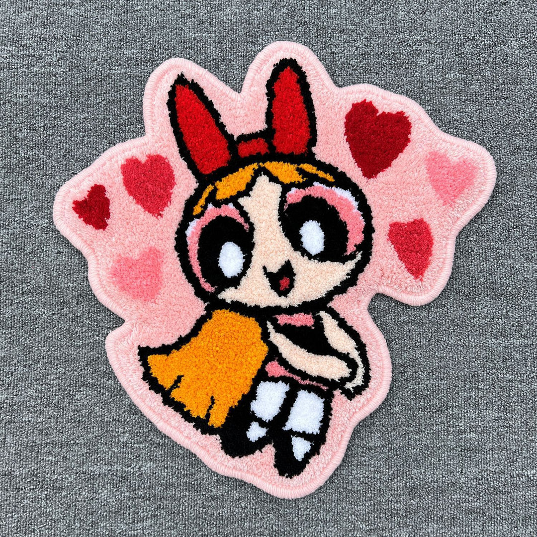 Cute Character-Shaped Floor Rug