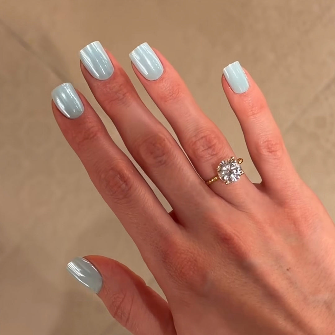 Nail extensions in modern style Stornfield