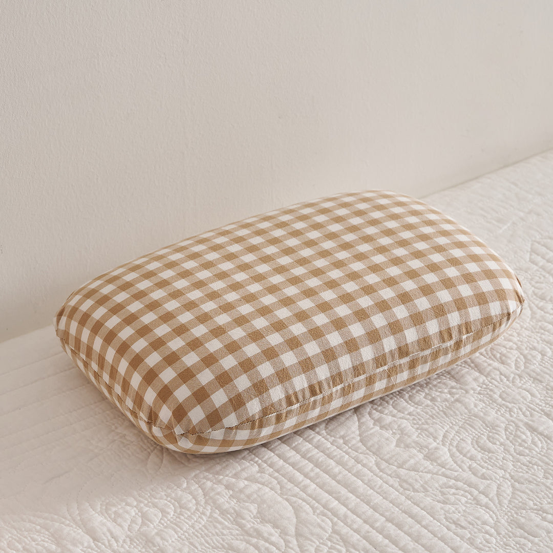 Comfort Pillow with Checked Design Stornfield