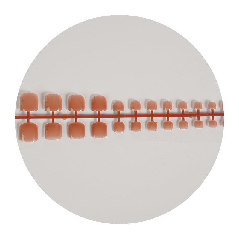 Natural Shiny Press-On Nail Set Stornfield