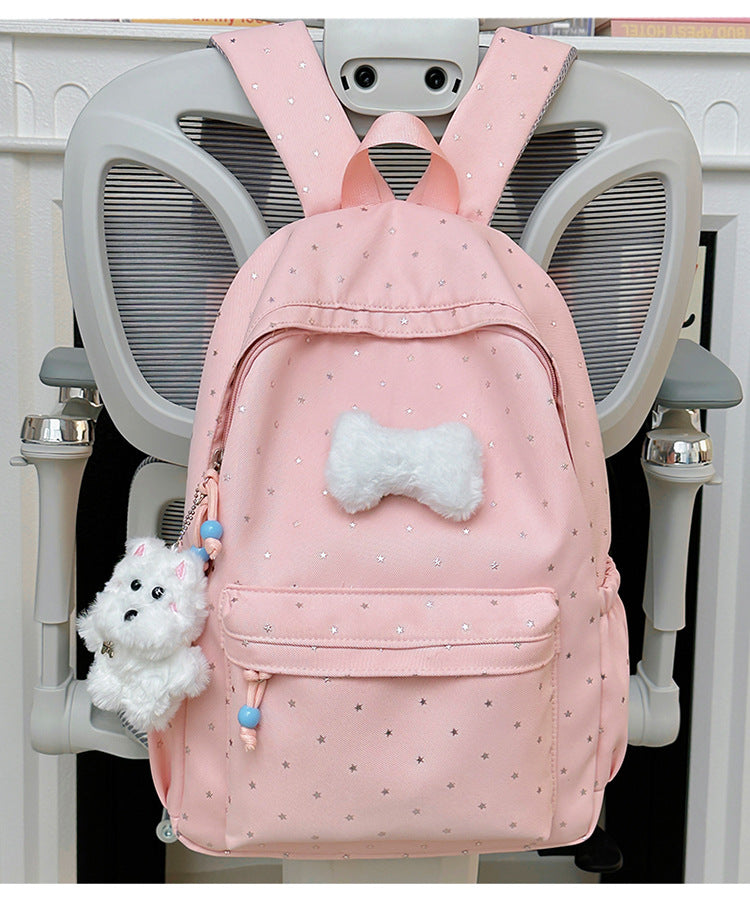 Backpack with Playful Design and Practical Storage Spaces Stornfield